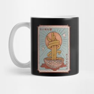 Ramen wave knitting Mug